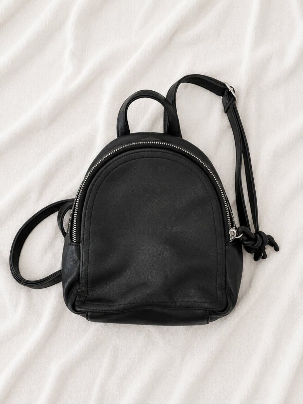 Mossimo Supply Co. Mini Backpack | Black | Faux Leather